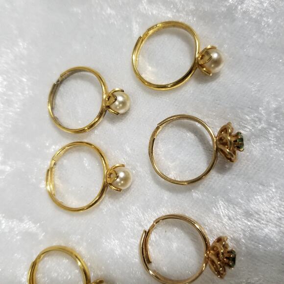 Six adjustable Sarah Cov rings 1.1441 - Picture 2 of 16